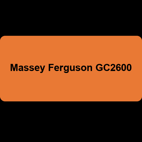 Massey Ferguson GC2600